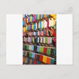 Cartão Postal Sapatos Marroquinos
