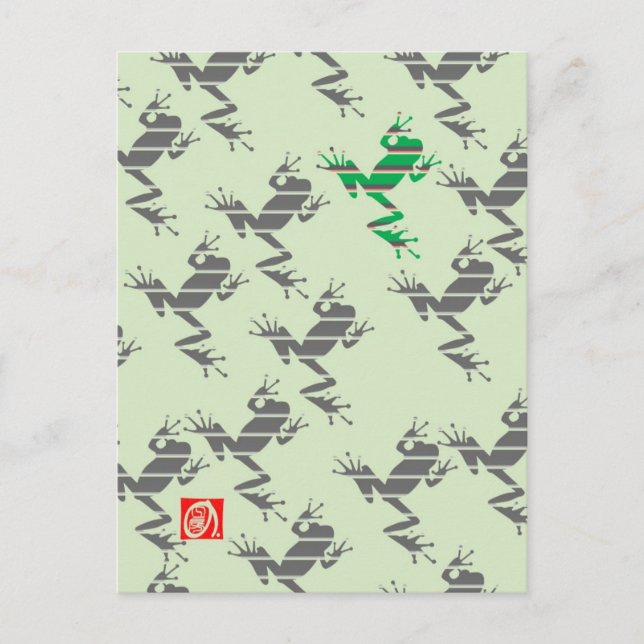 Cartão Postal sapo 1 (Frente)