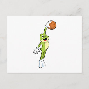 Cartão Postal Sapo como jogador de basquete com basquete.PNG