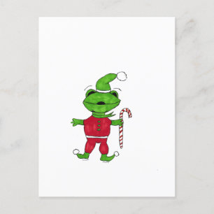 Cartão Postal Sapo Elf