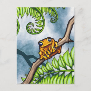 Cartão Postal Sapo Feliz