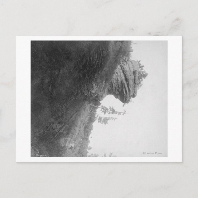 Cartão Postal Sapo Head Rock em Deadwood Road Photoshop (Frente)