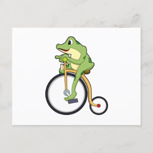 Cartão Postal Sapo no Circo com Bicicleta.PNG