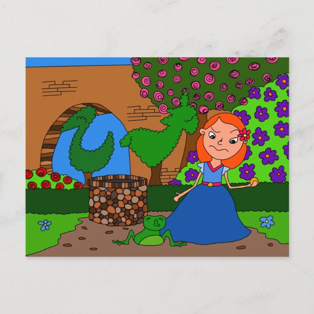 Cartão Postal Sapo Prince (Frente)