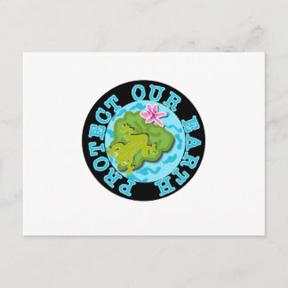 Cartão Postal Sapo Protege a Nossa Terra