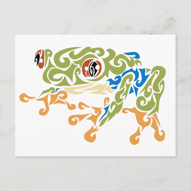 Cartão Postal Sapo Squirels (Frente)