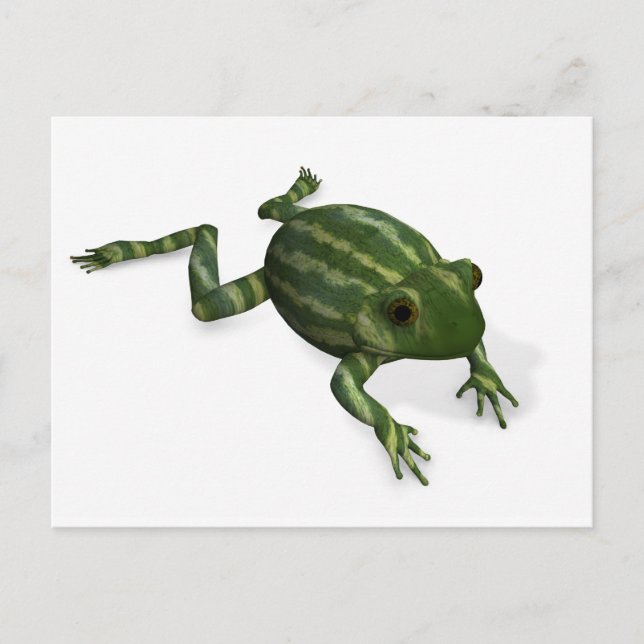 Cartão Postal Sapo Verde (Frente)
