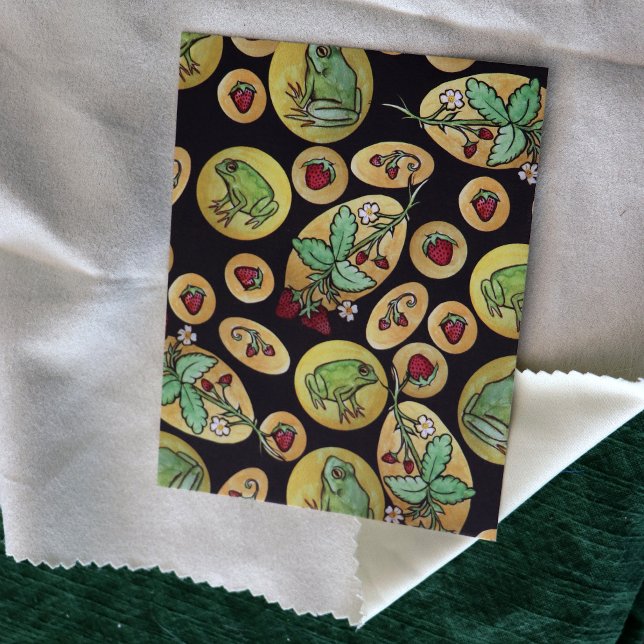 Cartão Postal Sapos de morango para sempre (Criador carregado)