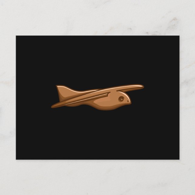 Cartão Postal SAQARA BIRD Antiga Teoria da Alienígena no Egito (Frente)