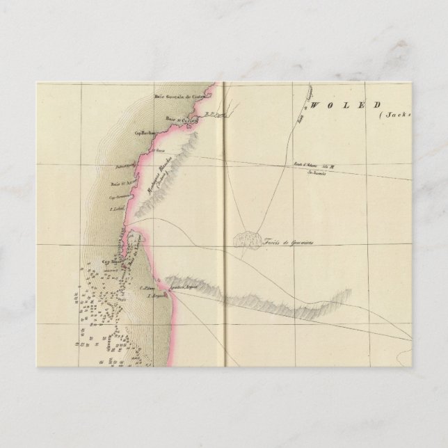 Cartão Postal Sara Ocidental, África 12 (Frente)