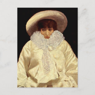 Cartão Postal “Sarah Bernhardt como Pierrot” de Giuseppe De Nitt