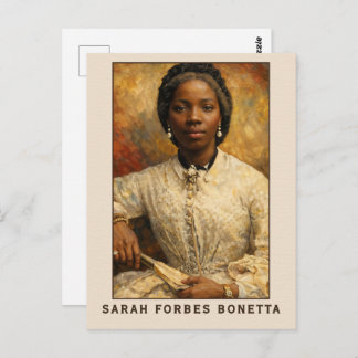 Cartão Postal Sarah Forbes Bonetta Portrait Art
