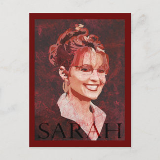 Cartão Postal Sarah Palin - Vice-Presidente 2008