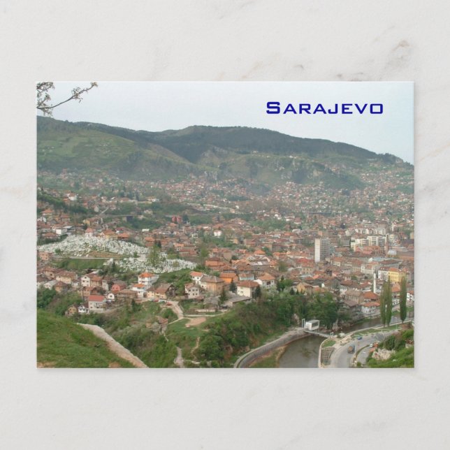 Cartão Postal Sarajevo (Frente)