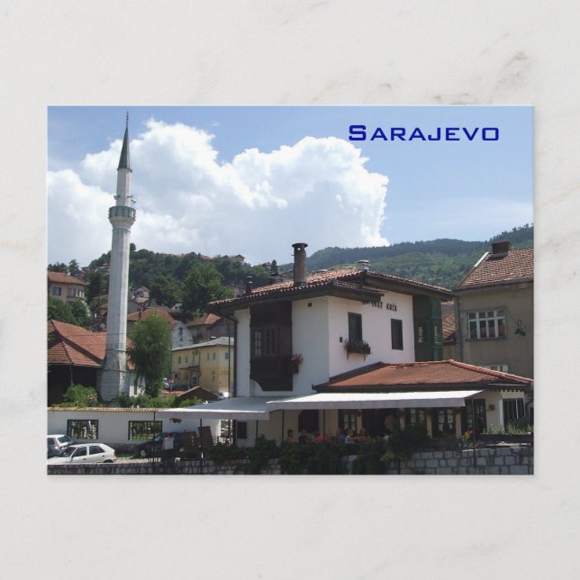 Cartão Postal Sarajevo (Frente)