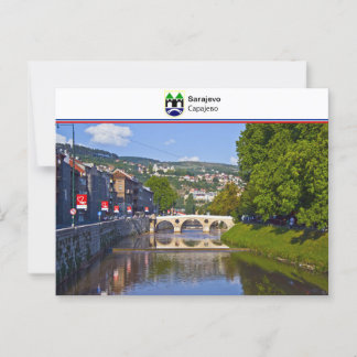 Cartão Postal Sarajevo - Bósnia e Herzegovina
