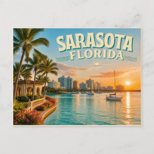 Cartão Postal Sarasota Flórida