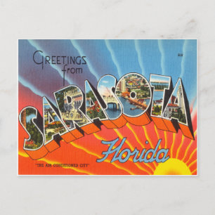 Cartão Postal Sarasota Flórida