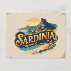 Cartão Postal Sardenha Island Escape