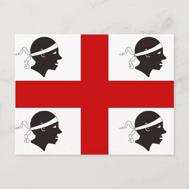 Cartão Postal Sardenha (Itália) (Frente)