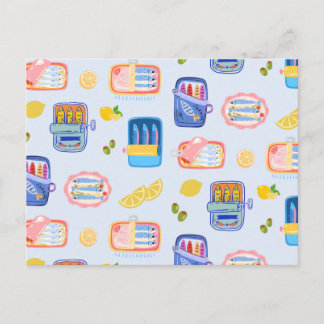 Cartão Postal Sardines and Lemons