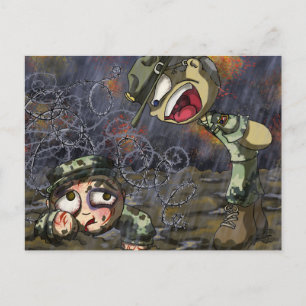 Cartão Postal Sargento-Chefe