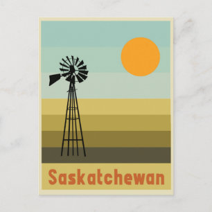 Cartão Postal Saskatchewan Canada
