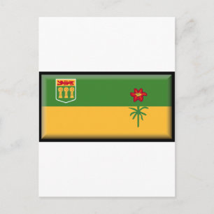 Cartão Postal Saskatchewan Flag