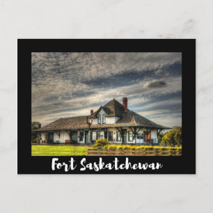 Cartão Postal Saskatchewan Fort Scenic