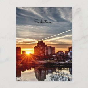 Cartão Postal Saskatoon Sunset