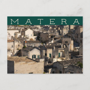 Cartão Postal Sassi de Matera Basilicata Itália