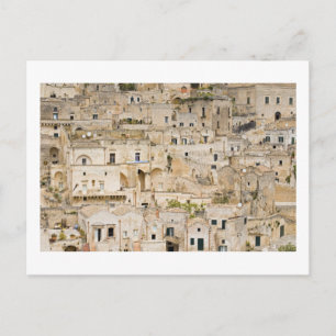 Cartão Postal Sassi Houses, Matera, Basilicata, Itália
