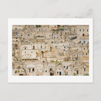 Cartão Postal Sassi Houses, Matera, Basilicata, Itália