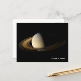 Cartão Postal Saturno na Primavera Equinox, Cassini-Huygens