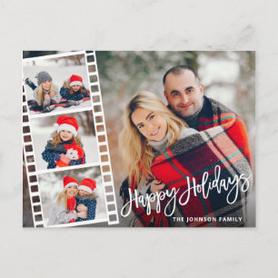 Cartão Postal Saudação de Foto do Escoteiro Moderno de Natal 4