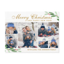 Saudação de Holly Berry 6 PHOTO Collage