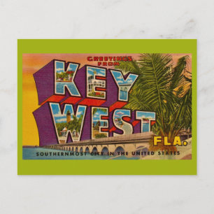 Cartão Postal Saudação de Key West 