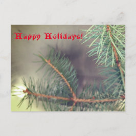 Cartão Postal Saudação de Natal Leve