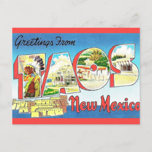 Cartão Postal Saudação de Taos Novo México