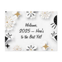 Saudação Inspirativa de Ano Novo