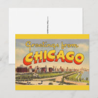 Saudação Vintage de Chicago