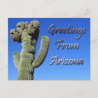 Cartão Postal Saudações Da Arizona