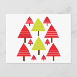 Cartão Postal Saudações da Árvore de Natal