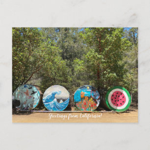 Cartão Postal Saudações da Califórnia!