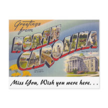 Saudações da Carolina do Norte