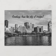 Saudações da cidade das pontes! Pittsburgh