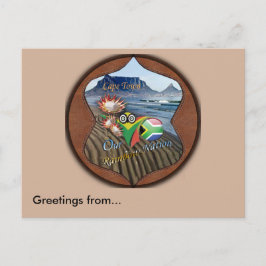 Cartão Postal Saudações da Cidade do Cabo