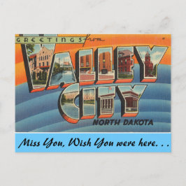 Cartão Postal Saudações da Cidade do Vale