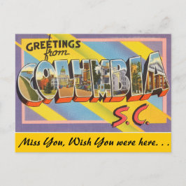 Cartão Postal Saudações da Colômbia