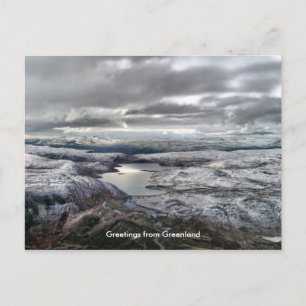 Cartão Postal Saudações da Gronelândia 6